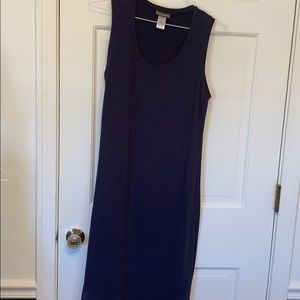 Tommy bahama hi low navy dress large
